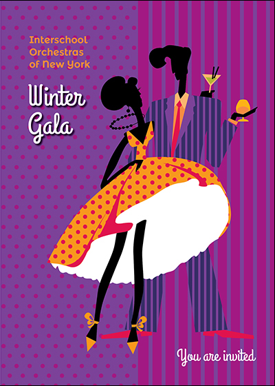 Interschool Orchestras of New York Gala Invitation