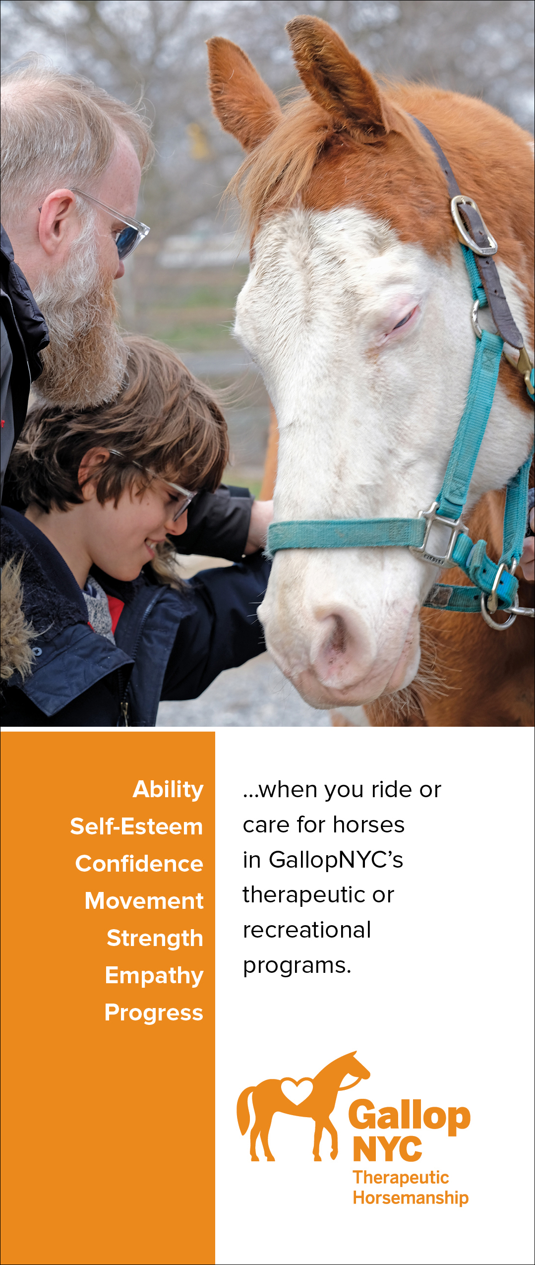 Brochure for Gallop NYC