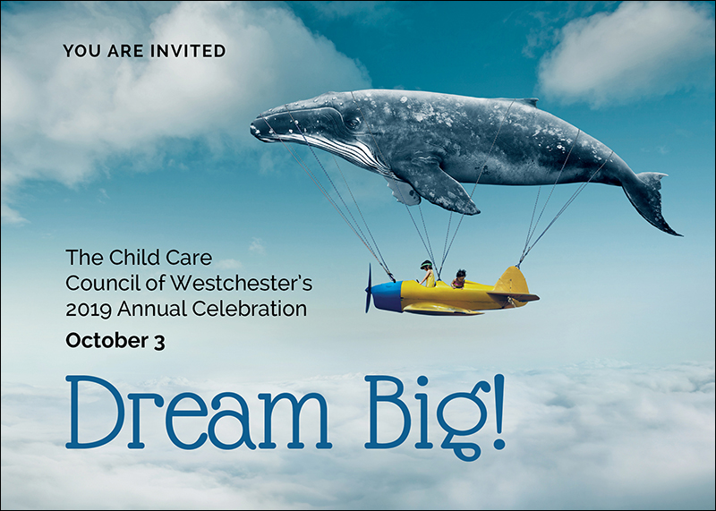 Child Care Council of Westchester 2019 fundraiser invitation package
